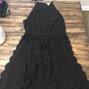 Size 10 Diane Von Furstenberg Black Cocktail Dress